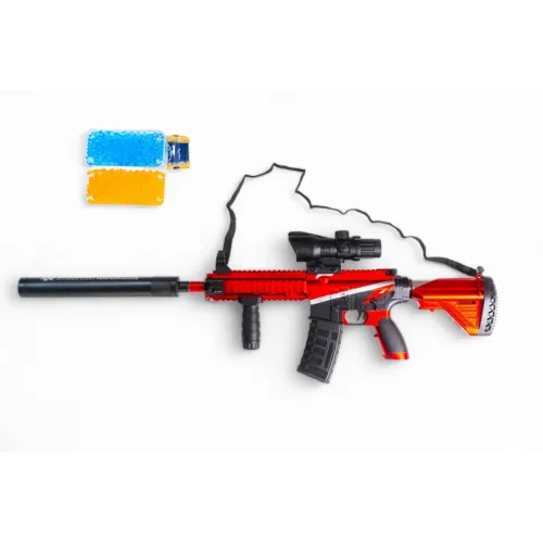 Дитячий іграшковий автомат на орбізах АК-47 гель бластер Орбіган Глушник приціл акумулятор Розмір 96 см Дитячий іграшковий автомат на орбізах АК-47 гель бластер Орбіган Глушник приціл акумулятор Розмір 96 см